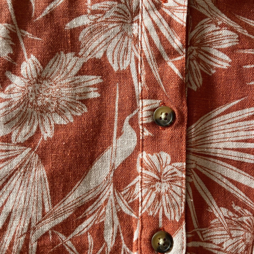 C&C California Linen Blend Ellis Dress - Picture 5 of 9